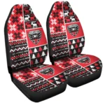 D C United Car Seat Cover – Custom Ugly Style Gray and Red