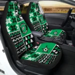 Dallas Stars Car Seat Cover – Custom Ugly Style Black and Green