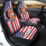 Denver Broncos Car Seat Cover - Custom Black and Red