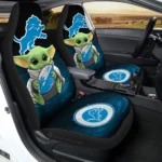 Detroit Lions Car Seat Cover – Baby Yoda Black and White