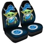 Detroit Lions Car Seat Cover – Baby Yoda Black and White