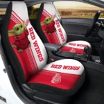 Detroit Red Wings Car Seat Cover – Baby Yoda Red and White