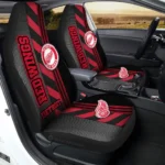 Detroit Red Wings Car Seat Cover – Custom Black and Red