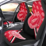 Detroit Red Wings Car Seat Cover – Custom Red and White