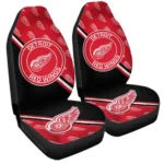 Detroit Red Wings Car Seat Cover – Custom Red and White