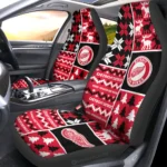 Detroit Red Wings Car Seat Cover - Custom Ugly Style Red and Black