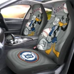 Detroit Tigers Car Seat Cover – Custom Looney Tunes Bugs and Daffy Black and Blue