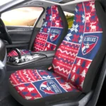 FC Dallas Car Seat Cover - Custom Ugly Style Red and Blue