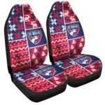 FC Dallas Car Seat Cover – Custom Ugly Style Red and Blue