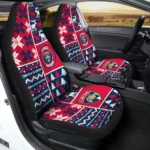 Florida Panthers Car Seat Cover – Custom Ugly Style Blue and Red