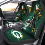 Green Bay Packers Car Seat Cover - Buzz Lightyear Green and Black