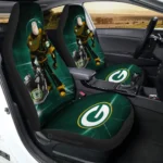 Green Bay Packers Car Seat Cover – Buzz Lightyear Green and Black