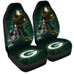 Green Bay Packers Car Seat Cover – Buzz Lightyear Green and Black