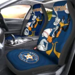 Houston Astros Car Seat Cover – Custom Looney Tunes Bugs and Daffy Blue and Black
