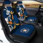 Houston Astros Car Seat Cover – Custom Looney Tunes Bugs and Daffy Blue and Black