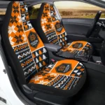 Houston Dynamo FC Car Seat Cover – Custom Ugly Style Black and Orange