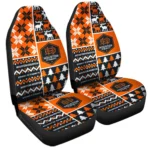 Houston Dynamo FC Car Seat Cover – Custom Ugly Style Black and Orange