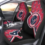 Houston Texans Car Seat Cover – Custom Black and Red