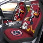 Houston Texans Car Seat Cover - Custom Looney Tunes Bugs and Daffy Red and Black