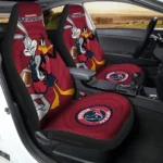 Houston Texans Car Seat Cover – Custom Looney Tunes Bugs and Daffy Red and Black
