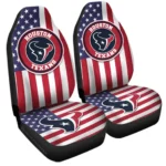 Houston Texans Car Seat Cover – Custom Red and Black