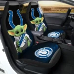 Indianapolis Colts Car Seat Cover – Baby Yoda Blue and Black