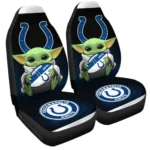 Indianapolis Colts Car Seat Cover – Baby Yoda Blue and Black