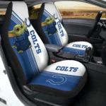 Indianapolis Colts Car Seat Cover – Baby Yoda Blue and White