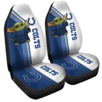 Indianapolis Colts Car Seat Cover – Baby Yoda Blue and White