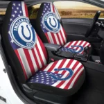 Indianapolis Colts Car Seat Cover - Custom Blue and White