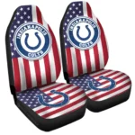 Indianapolis Colts Car Seat Cover – Custom Blue and White