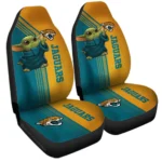 Jacksonville Jaguars Car Seat Cover – Baby Yoda Blue and Gold