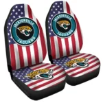 Jacksonville Jaguars Car Seat Cover – Custom Black and Red