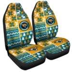 Jacksonville Jaguars Car Seat Cover – Custom Ugly Style Blue and Yellow