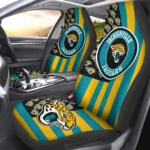 Jacksonville Jaguars Car Seat Cover – Custom US Flag Style Black and Blue