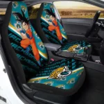 Jacksonville Jaguars Car Seat Cover - Goku Blue and Black