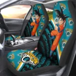 Jacksonville Jaguars Car Seat Cover – Goku Blue and Black