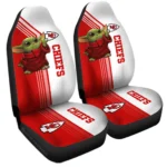 Kansas City Chiefs Car Seat Cover – Baby Yoda Red and White