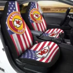 Kansas City Chiefs Car Seat Cover - Custom Red and White