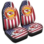 Kansas City Chiefs Car Seat Cover – Custom Red and White