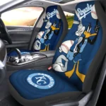 Kansas City Royals Car Seat Cover - Custom Looney Tunes Bugs and Daffy Blue and Black