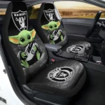 Las Vegas Raiders Car Seat Cover – Baby Yoda Black and Green