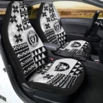 Las Vegas Raiders Car Seat Cover – Custom Ugly Style Black and White