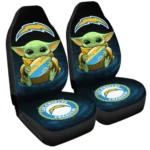 Los Angeles Chargers Car Seat Cover – Baby Yoda Black and Blue