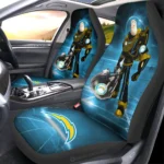 Los Angeles Chargers Car Seat Cover – Buzz Lightyear Blue and Black