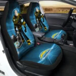 Los Angeles Chargers Car Seat Cover – Buzz Lightyear Blue and Black