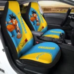 Los Angeles Chargers Car Seat Cover – Goku Blue and Yellow