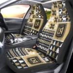 Los Angeles FC Car Seat Cover - Custom Ugly Style Black and Gold