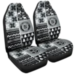 Los Angeles Kings Car Seat Cover – Custom Ugly Style Black and White