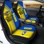 Los Angeles Rams Car Seat Cover – Baby Yoda Yellow and Gold